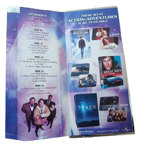 Sealed 4 Thrillers DVDs Plus Seasons 1 & 2 of Sliders -Never Played - DVD Combo - Picture 5 of 15